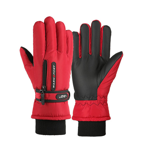 Guantes de Ciclismo Acolchados Térmicos con Forro Polar Impermeables - Image 7