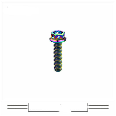 Tornillo de Cabeza Brida Titanio Aleación para Motos Modificadas - Image 8