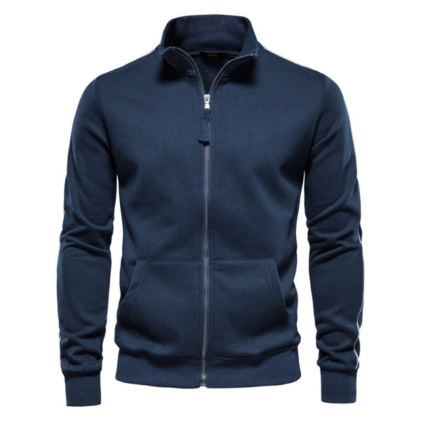 Sudadera Deportiva con Cuello Alto y Cierre
