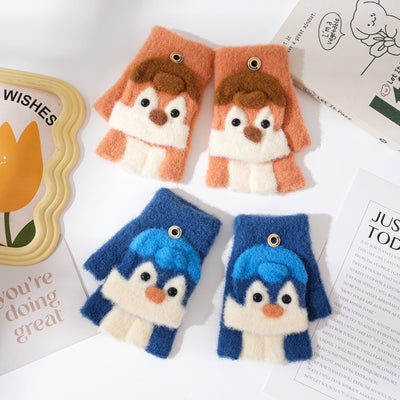 Guantes Deportivos Invierno con Dedos Abatibles para Niño - Image 9