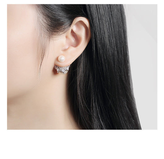 Aretes de Plata Esterlina con Perla Reversible - Image 13