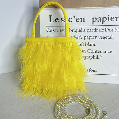 Bolso Mensajero de Perlas con Cadena para Mujer - Image 3