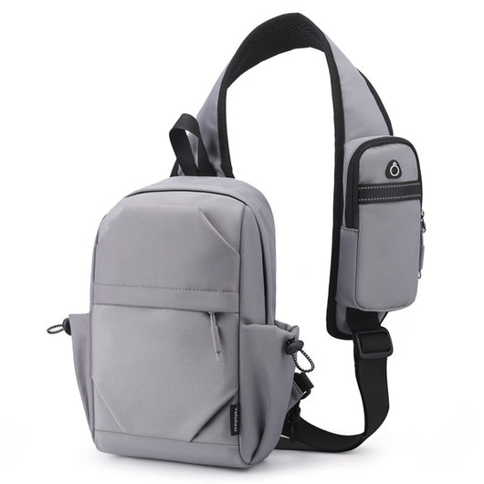 Mochila Pecho Oxford para Hombre - Bolsa Cruzada Funcional - Image 5