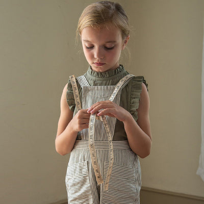 Camiseta Infantil de Algodón y Lino con Detalles de Madera - Image 25