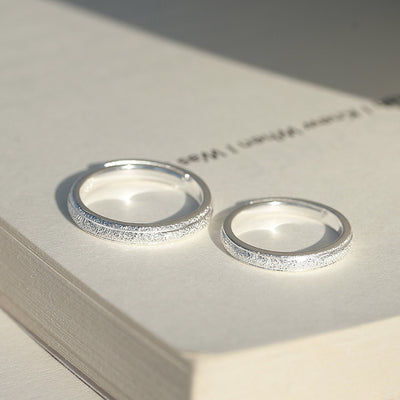 Par de Anillos de Plata Minimalistas - Image 9