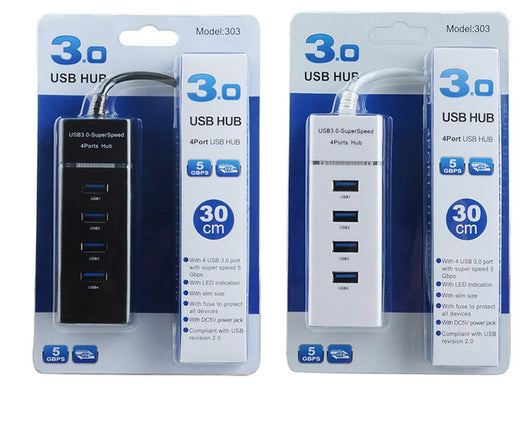 Hub USB Multipuerto de Expansión para Laptop - Divisor 4 en 1 - Image 3