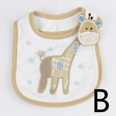 Babero Infantil Algodón Tricapa Impermeable - Toalla Absorbente para Bebé - Image 2