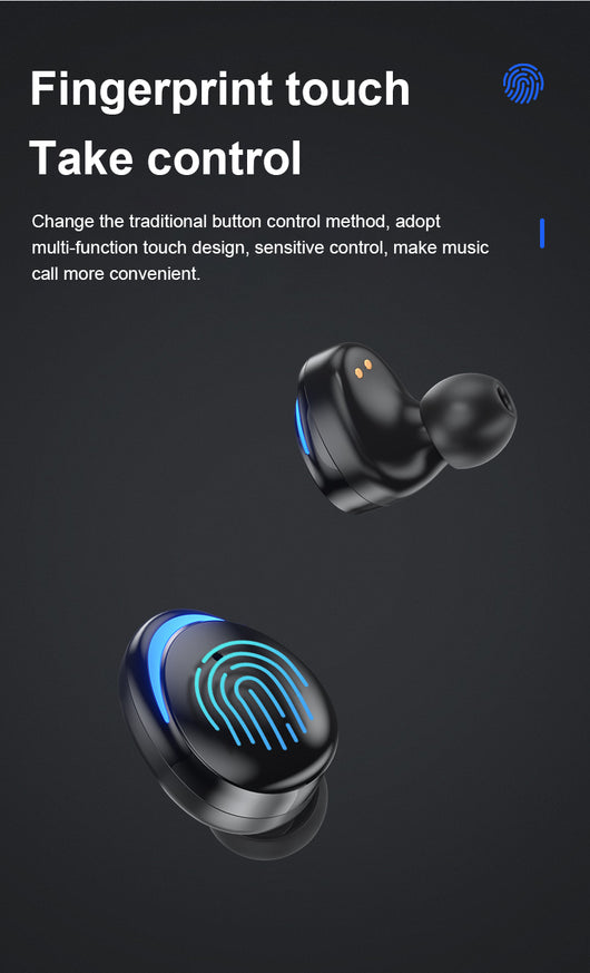 Auriculares Bluetooth 5.0 con Control Táctil y Conexión Inalámbrica - Image 13
