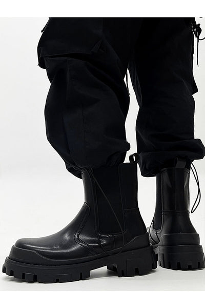 Botas Clásicas Negras de Alta Calidad Estilo Británico - Image 6