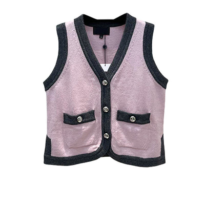 Cardigan de Lana Tejida Retro Francés con Temperamento para Mujer - Image 4
