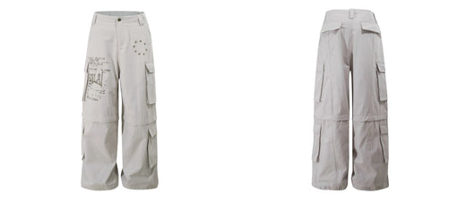 Pantalones Cargo Sueltos con Bolsillos Removibles - Image 10