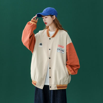 Chaqueta Oversized de Calle con Costuras Mixtas - Image 7