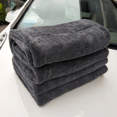 Paño de Microfibra Trenzado Premium para Lavado de Auto