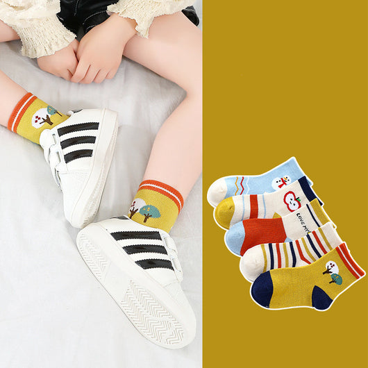 Calcetines Cálidos de Algodón para Niños y Niñas - Image 7