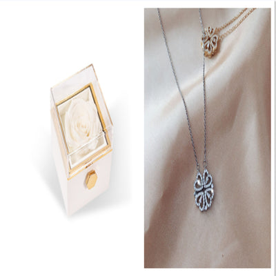 Collar Trébol de Cuatro Hojas Desmontable con Circones - Cadena Corta Multiuso para Mujer - Image 53