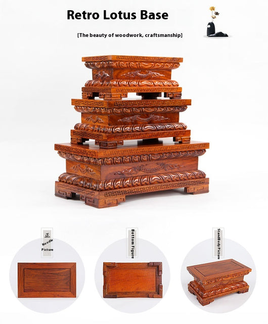 Ornamento Buda Guanyin en Madera de Sándalo Rojo - Talla Artesanal - Image 29