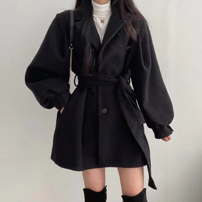 Abrigo de Lana Estilo Hepburn para Mujer - Image 4
