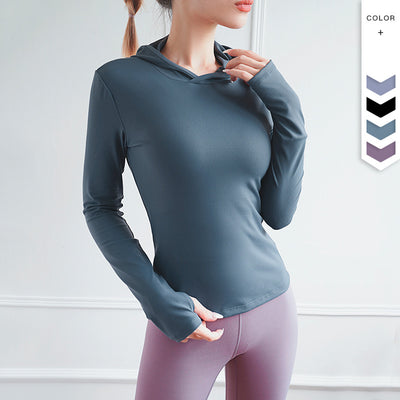 Sudadera Deportiva con Capucha Ajustada de Secado Rápido - Image 14