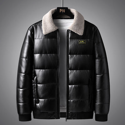 Chaqueta de Invierno para Hombre con Cuello Solapa Acolchada - Image 12