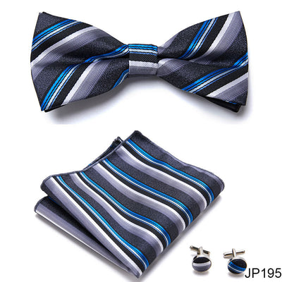 Traje Formal Elegante Coreano con Corbata de Moño - Image 35