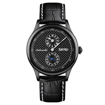 Reloj Empresarial Esqueleto Blanco con Segundero Independiente - Image 3