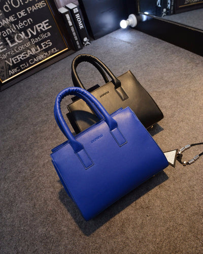 Bolso Retro de Hombro en Colores Sólidos - Portátil y Elegante - Image 8