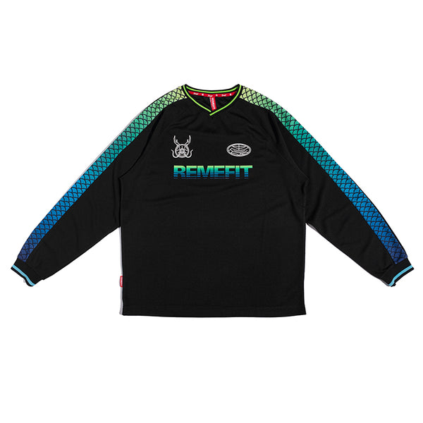 Camiseta Deportiva de Manga Larga Bicolor para Parejas - Secado Rápido - Image 4
