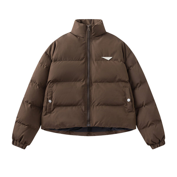 Abrigo de Invierno Acolchado para Hombre - Cuello Elevado y Máxima Calidez