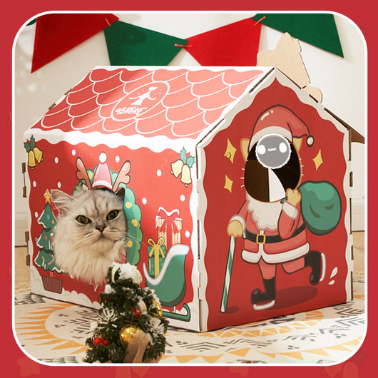 Rascador Navideño para Gatos - Diseño Festivo Limited Edition