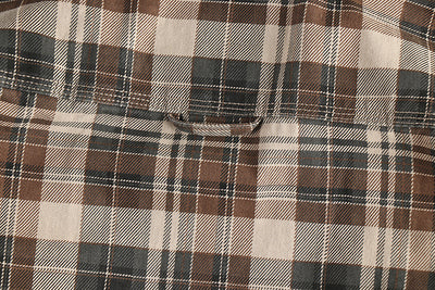 Camisa de Cuadros Manga Larga Texturizada para Hombre - Estilo Casual Lavado - Image 14