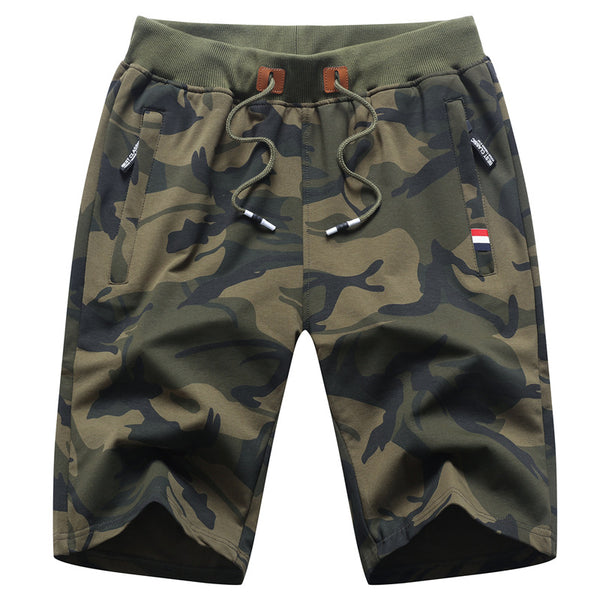 Pantalones Cortos Camo Casual para Hombre - Estilo Deportivo Teen