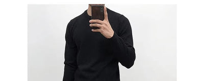 Suéter Básico Cuello Redondo para Hombre - Pullover Versátil - Image 11