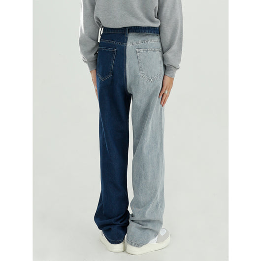 Jeans de Hombre con Combinación de Colores - Estilo Versátil y Moderno - Image 9