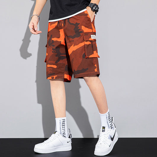 Pantalones Cortos Overol Hombre Estilo Verano - Diseño Suelto Trendy - Image 9