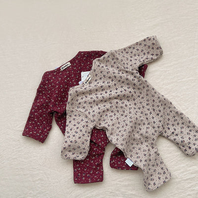 Mono Largo de Algodón con Estampado de Waffle y Botones Únicos - Image 18