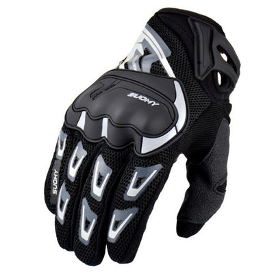 Guantes Moto Táctiles con Malla Transpirable