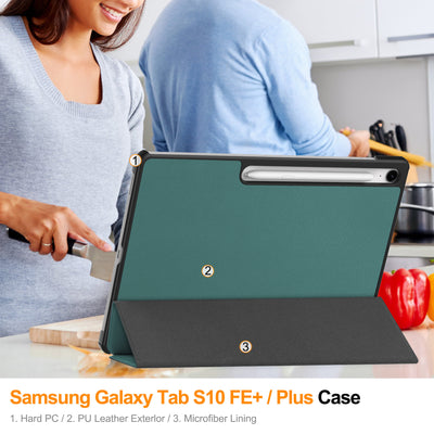Funda Protectora de Cuero para Samsung Galaxy S10 FE Plus - Soporte Integrado