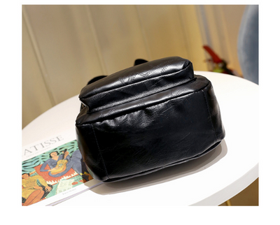 Mochila de Cuero PU con Flecos para Mujer - Estilo Casual y Funcional - Image 7