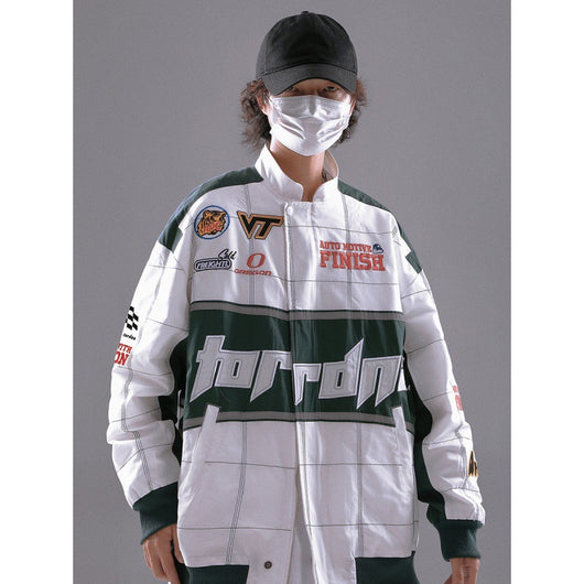 Chaqueta Retro Racing Unisex - Uniforme de Béisbol Deportivo - Image 9