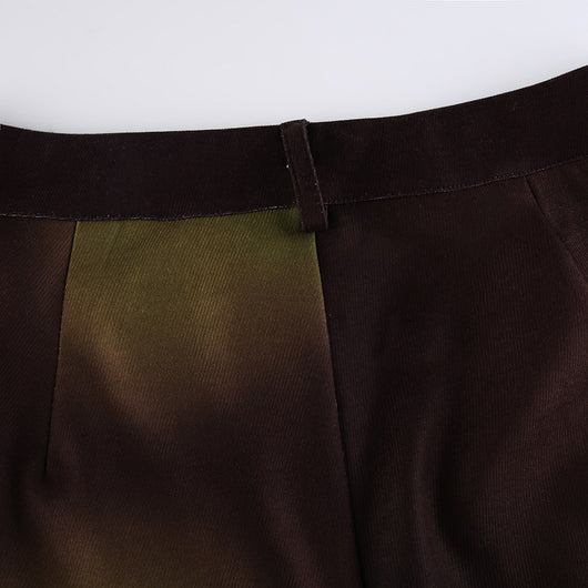 Pantalones Casuales con Estampado Degradado Arcoíris para Mujer - Image 19