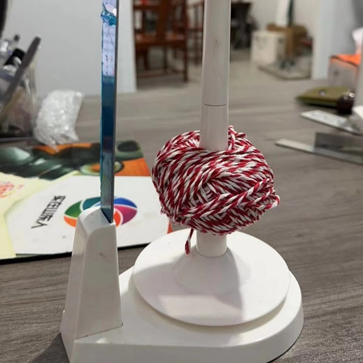 Soporte Giratorio para Hilado de Bambú con Imán de Alto Rendimiento y Tejido Artesanal - Image 4