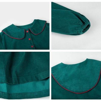Vestido Princesa Estilo Occidental para Niña - Ropa de Otoño - Image 7