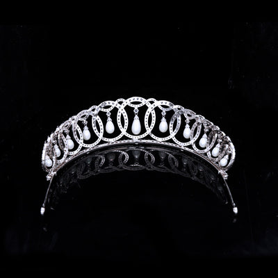 Corona Nupcial de Circonitas Reales - Image 2