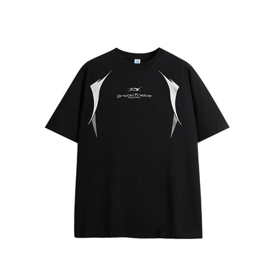Playera Estampada de Moda Simple Manga Corta para Hombre - Image 4