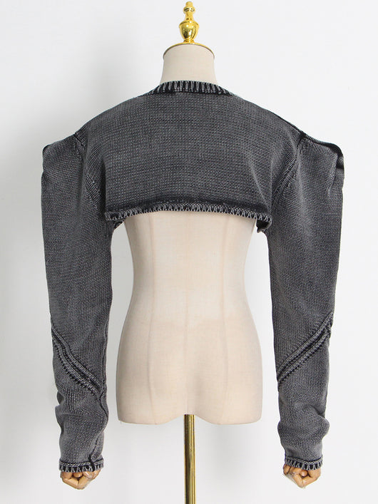 Chaleco Tejido Liso para Mujer - Conjunto Elegante de Diseño - Image 12
