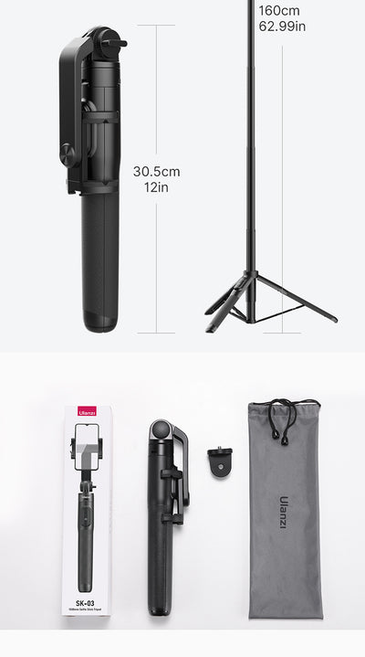 Palo Selfie SK 03 con Trípode 1.5m y Control Bluetooth Inalámbrico - Image 22
