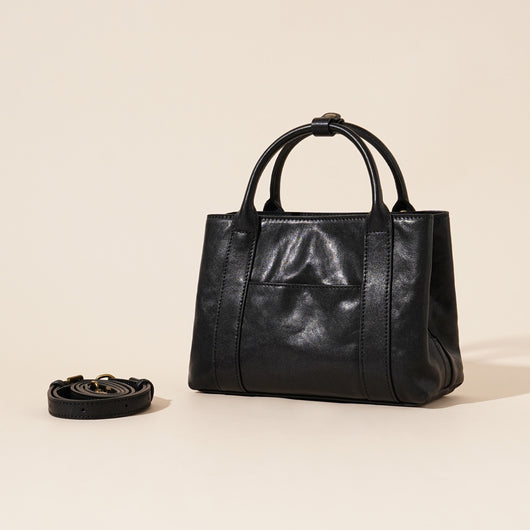 Bolso de Cuero Genuino Capacidad Grande - Bolsa Casual para Hombro - Image 6