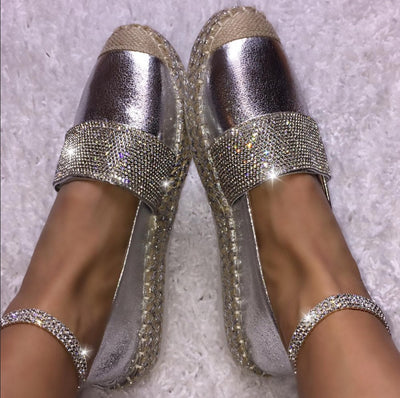 Zapatos Planos Otoño con Strass - Cómodos y Elegantes Tallas 40-43 - Image 4