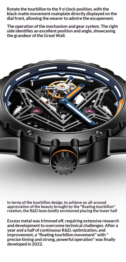 Reloj Mecánico Tourbillon Serie Gran Muralla - Image 27