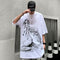 Playera Hip Hop Alas de Ángel Oscuro - Diseño Urban Street